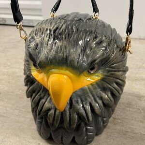 Eagle Head Handbag with Yellow Beak Backpack Bag